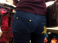 Candid Star Young Latina Booty Jeans In 1080phd